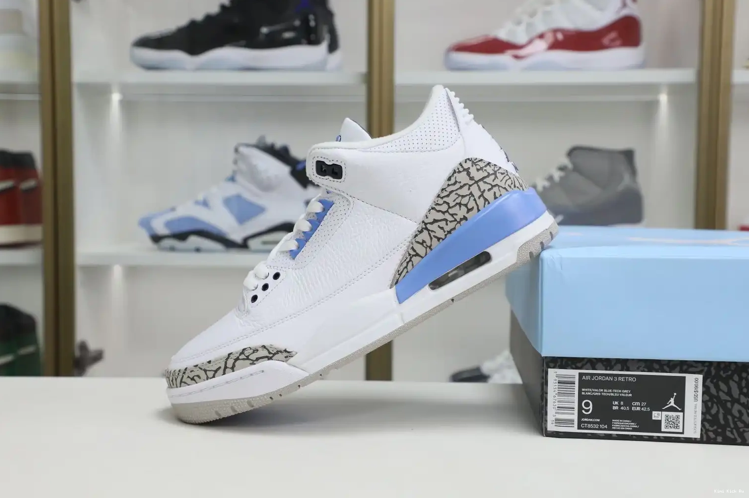 Kimikick retro Jordan Air 3 Jordan 0808